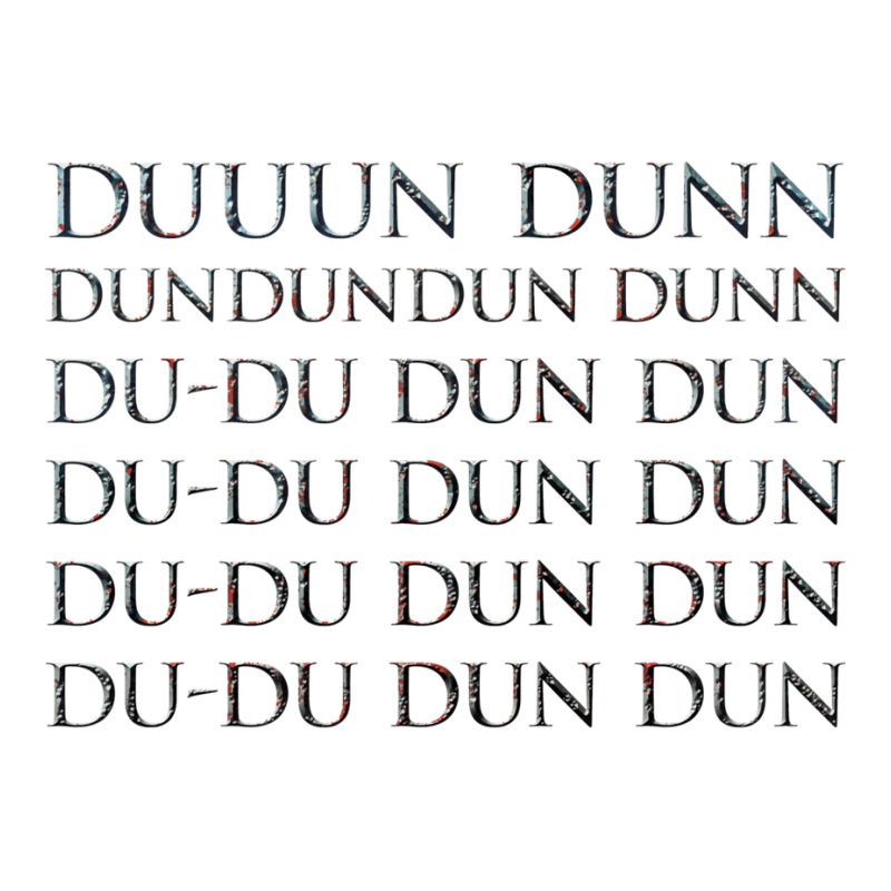 Theme Tune Music Duuun Dunn Song Crop Top | Artistshot