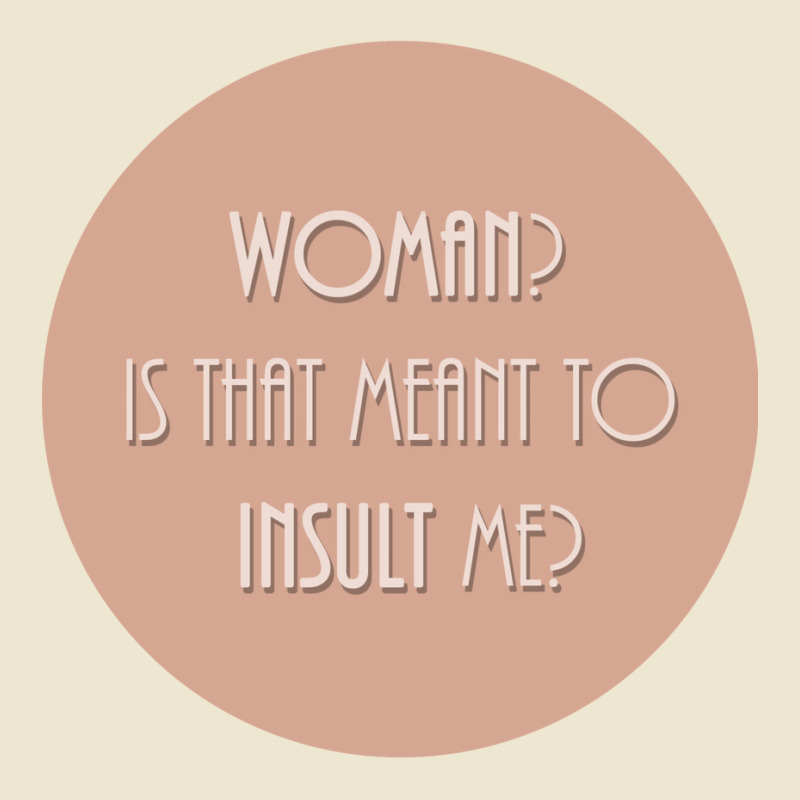 Woman Is That Meant To Insult Me Cropped Hoodie by peresalyngray | Artistshot