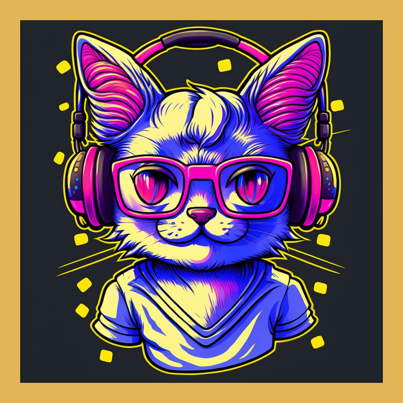 Meow Listen To Music In Earphone 1932 Vintage Hoodie And Short Set by Creative Corner | Artistshot