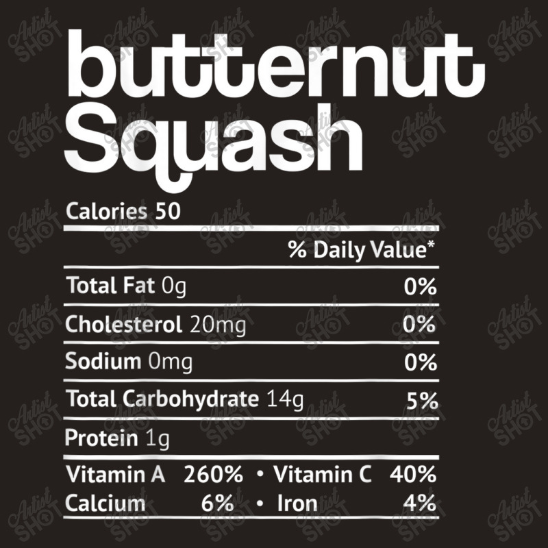 Butternut Squash Nutrition Facts Thanksgiving Christmas Food Tank Top by Yuh2105 | Artistshot