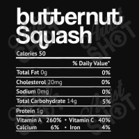 Butternut Squash Nutrition Facts Thanksgiving Christmas Food Crop Top | Artistshot