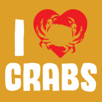 I Love Crabs Heart Crab Crustacean 70s T-shirt | Artistshot