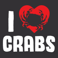 I Love Crabs Heart Crab Crustacean 70s Vintage Short | Artistshot