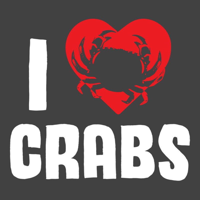 I Love Crabs Heart Crab Crustacean 70s Vintage T-shirt | Artistshot