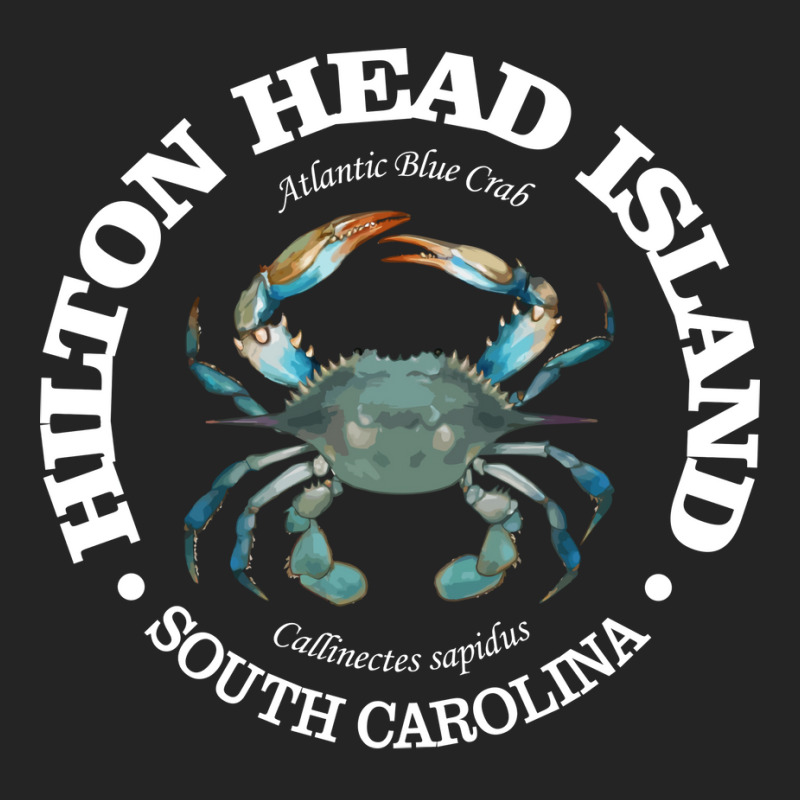 Hilton Head Island Blue Crab 80s 3/4 Sleeve Shirt by abrkanalmhdec | Artistshot