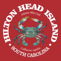 Hilton Head Island Blue Crab 80s Ladies Fitted T-shirt | Artistshot