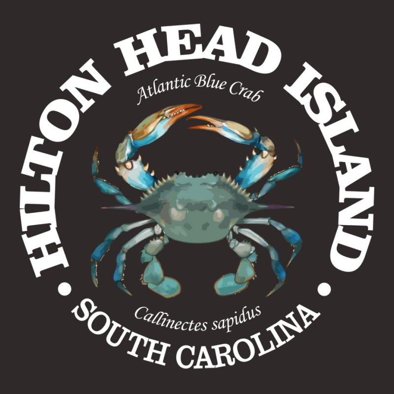 Hilton Head Island Blue Crab 80s Racerback Tank by abrkanalmhdec | Artistshot