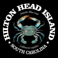 Hilton Head Island Blue Crab 80s Lightweight Hoodie | Artistshot