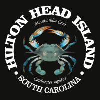 Hilton Head Island Blue Crab 80s Scorecard Crop Tee | Artistshot