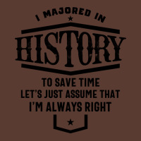 I Majored In History 80s Adjustable Cap | Artistshot