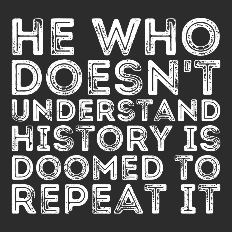 He Who Doesnt Understand History Is Doomed To Repe Cropped Hoodie by beirosguigod | Artistshot