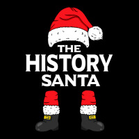 The History Santa Matching Family Group Christmas Cropped Sweater | Artistshot