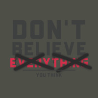 Dont Believe Everything You Think Mental Health Fleece Short | Artistshot