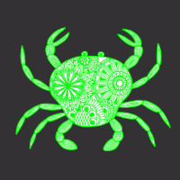 Mandala Crab Green And White Boy Vintage Short | Artistshot