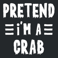 Pretend Im A Crab Funny Halloween Costume Stars Crewneck Sweatshirt | Artistshot