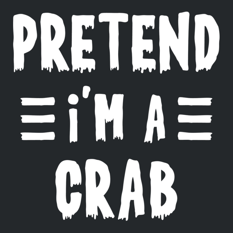 Pretend Im A Crab Funny Halloween Costume Stars Crewneck Sweatshirt | Artistshot