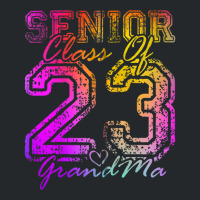 Colorful Proud Grandma Cute Heart Graduate Senior Crewneck Sweatshirt | Artistshot