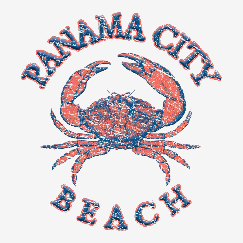 Panama City Beach Florida With Stone Crab On Wind Adjustable Cap by laciankaiserg | Artistshot