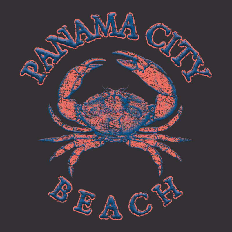 Panama City Beach Florida With Stone Crab On Wind Vintage Hoodie And Short Set | Artistshot