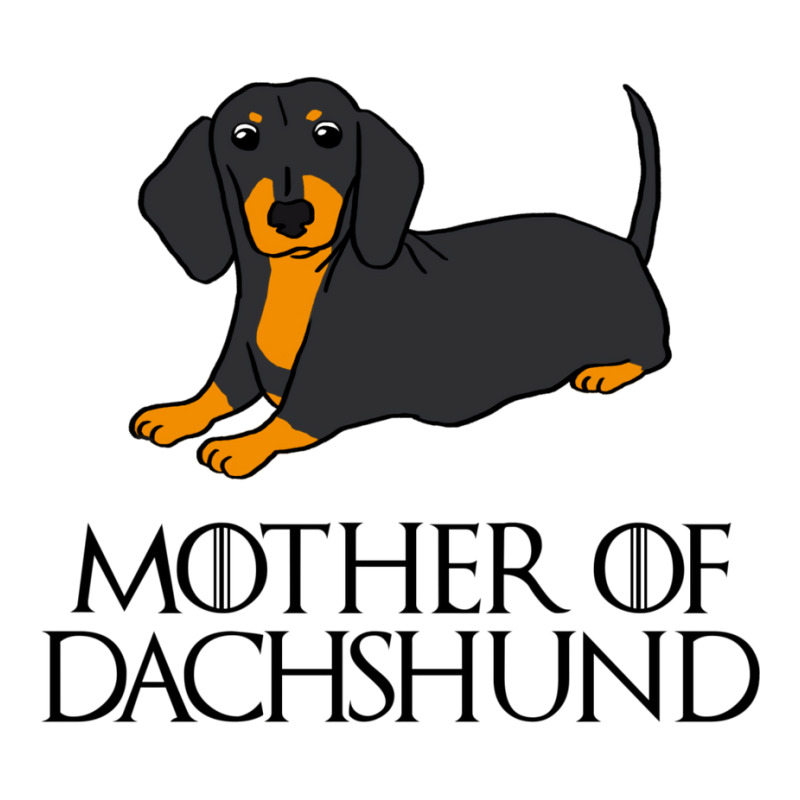 Mother Of Dachshund Black Tan 3/4 Sleeve Shirt by baouzstuwem | Artistshot