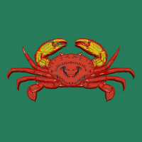 Ocean Animal Seafood Crab Green T-shirt | Artistshot