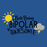 I Hate Being Bipolar Its Awesome 80s Ladies Fitted T-shirt | Artistshot