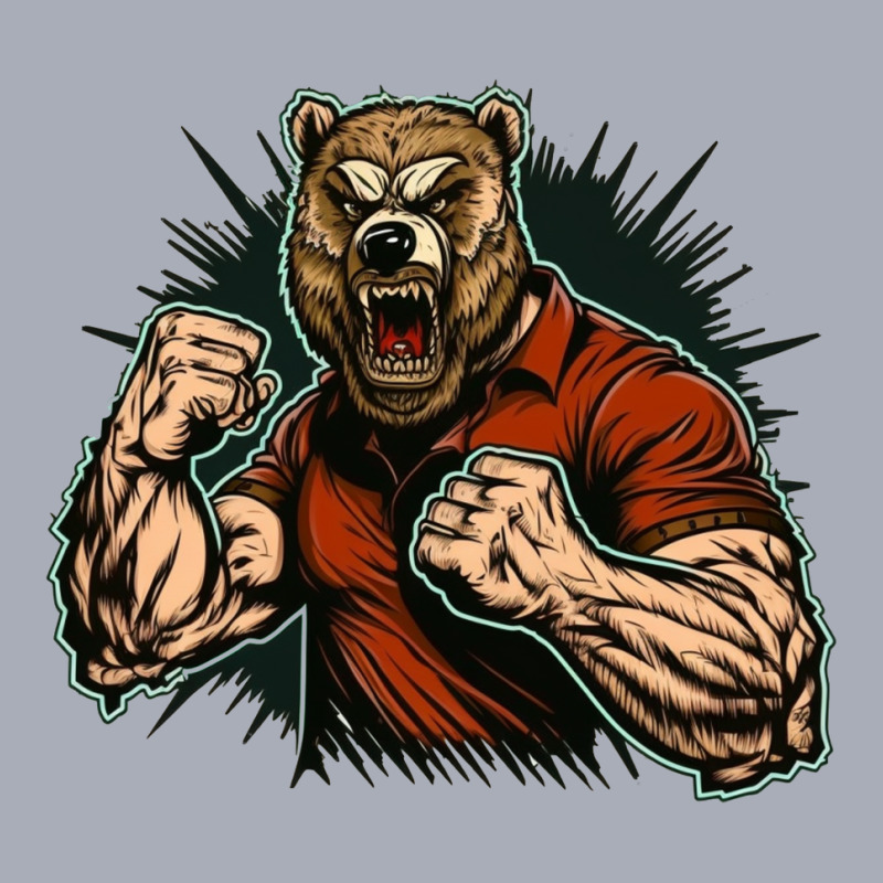 Bear Master Angry Tank Dress by KareemHancock | Artistshot