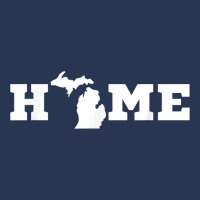 Home State Michigan Up North Midwest Usa Home Stat Men Denim Jacket | Artistshot