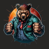 Bear Master Angry Ladies Fitted T-shirt | Artistshot