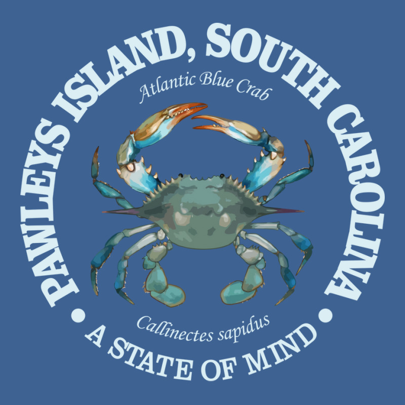 Pawleys Island Blue Crab Summer Men's Polo Shirt by lasliekokuuai | Artistshot