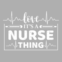 Love Its A Nurse Quote Ladies Fitted T-shirt | Artistshot