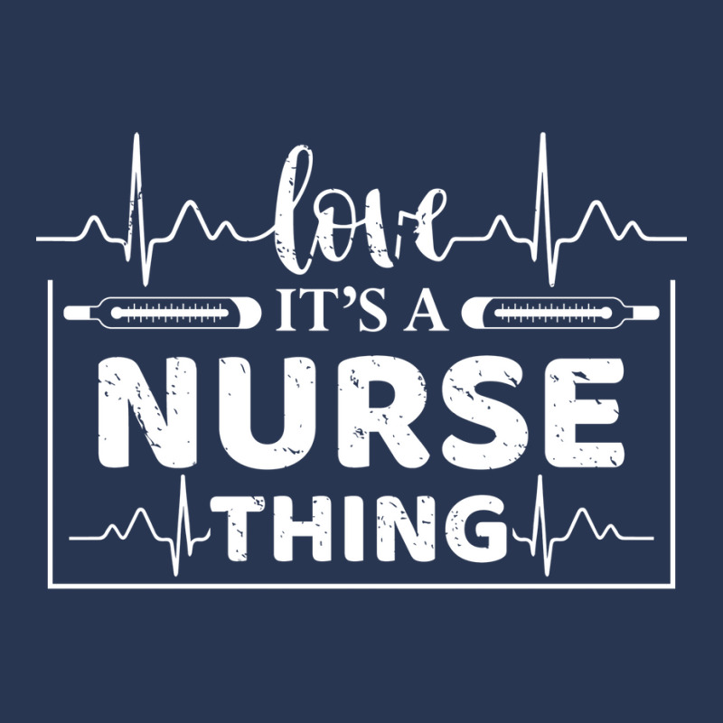 Love Its A Nurse Quote Ladies Denim Jacket by hongnogovis8 | Artistshot