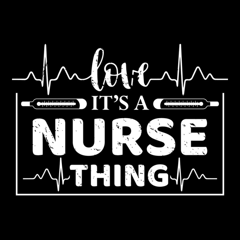 Love Its A Nurse Quote Cropped Sweater by hongnogovis8 | Artistshot