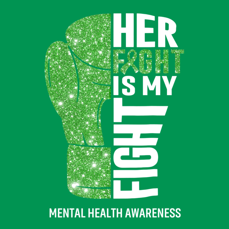 Her Fight Is My Fight Mental Health Awareness Boxi Classic T-shirt by vupfiae | Artistshot