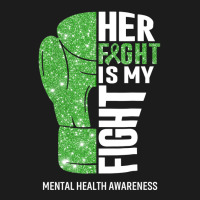 Her Fight Is My Fight Mental Health Awareness Boxi Hoodie & Jogger Set | Artistshot