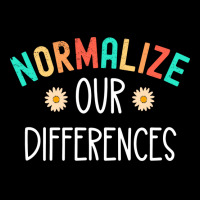 Normalize Our Differences Mental Health Matters Fl Lightweight Hoodie | Artistshot