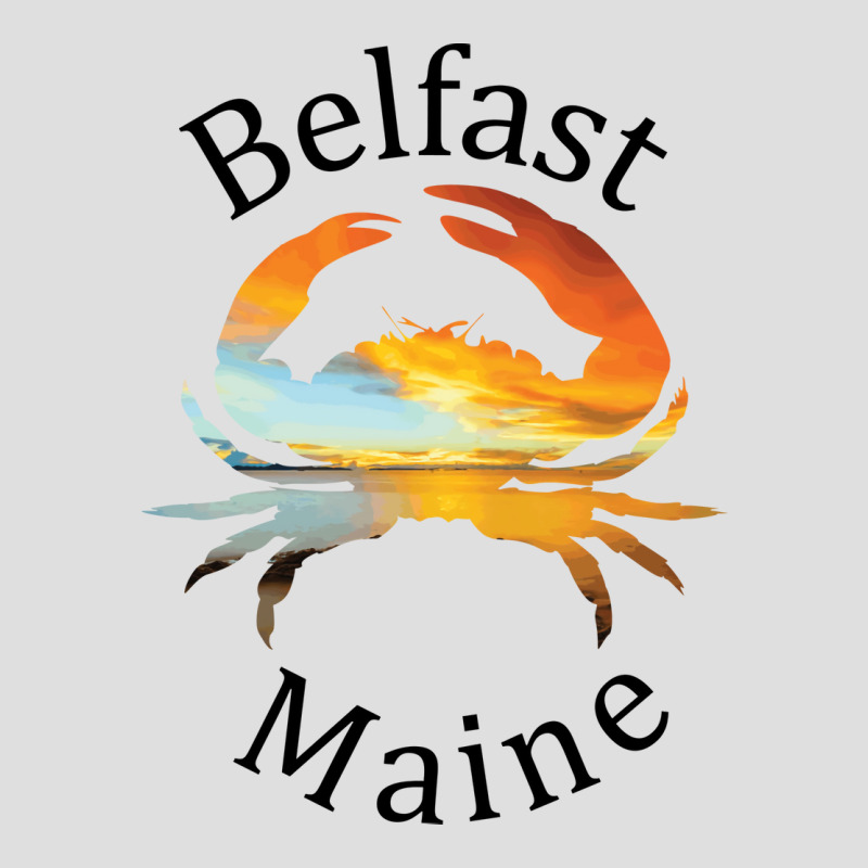 Belfast Maine Girl V-neck Tee | Artistshot