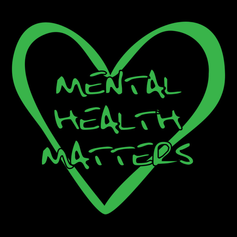 Mental Health Matters Green Mental Health Awarenes Women's V-Neck T-Shirt by vupfiae | Artistshot