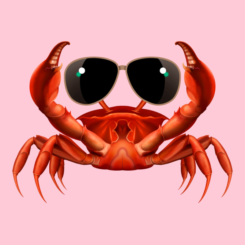 Cool Crab Red Portrait Canvas Print | Artistshot