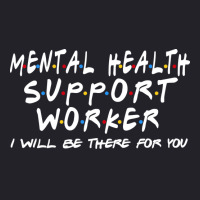 Mental Health Support Worker Ill Be There For You Unisex Sherpa-lined Denim Jacket | Artistshot