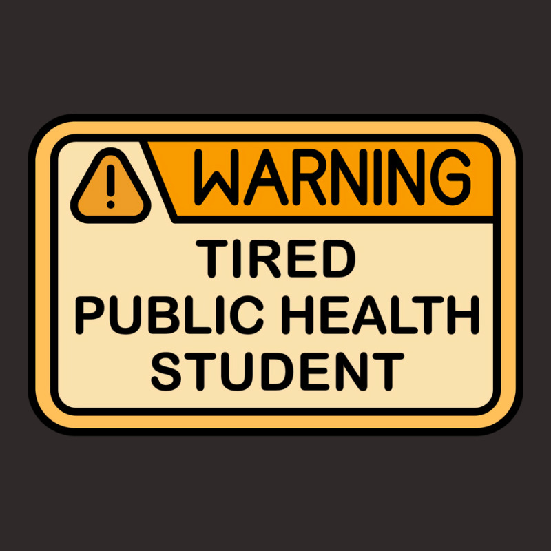 Warning Tired Public Health Student Boy Racerback Tank by leivysnghitu7 | Artistshot