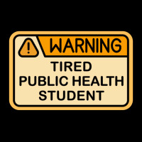 Warning Tired Public Health Student Boy Cropped Sweater | Artistshot