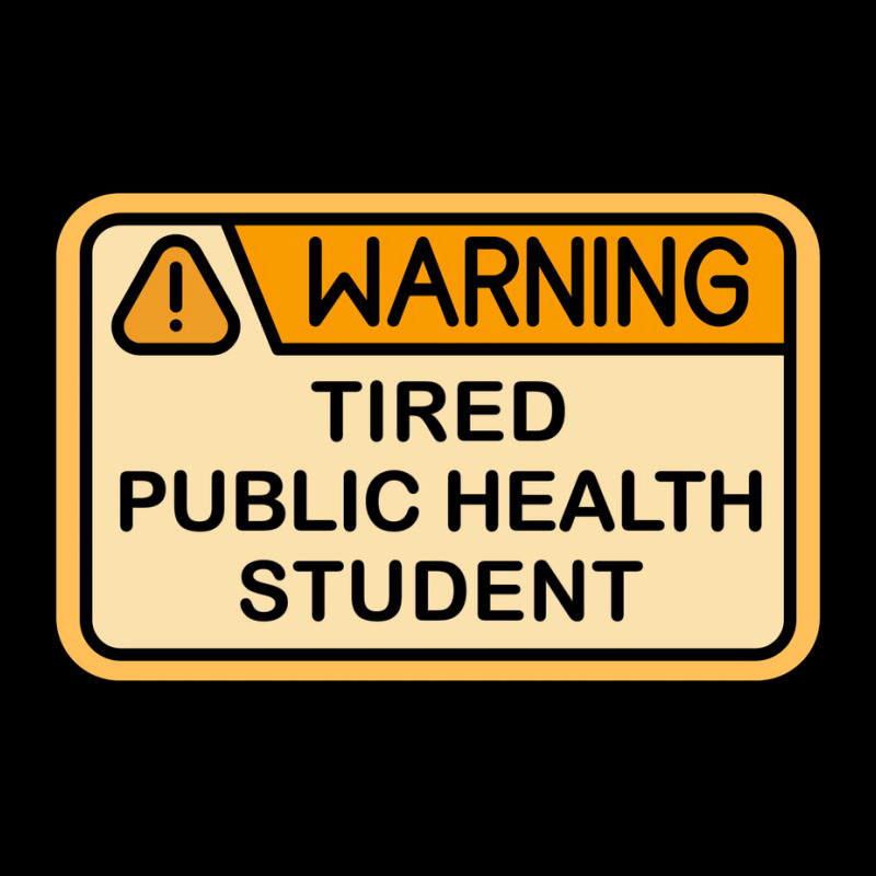 Warning Tired Public Health Student Boy Cropped Sweater by leivysnghitu7 | Artistshot