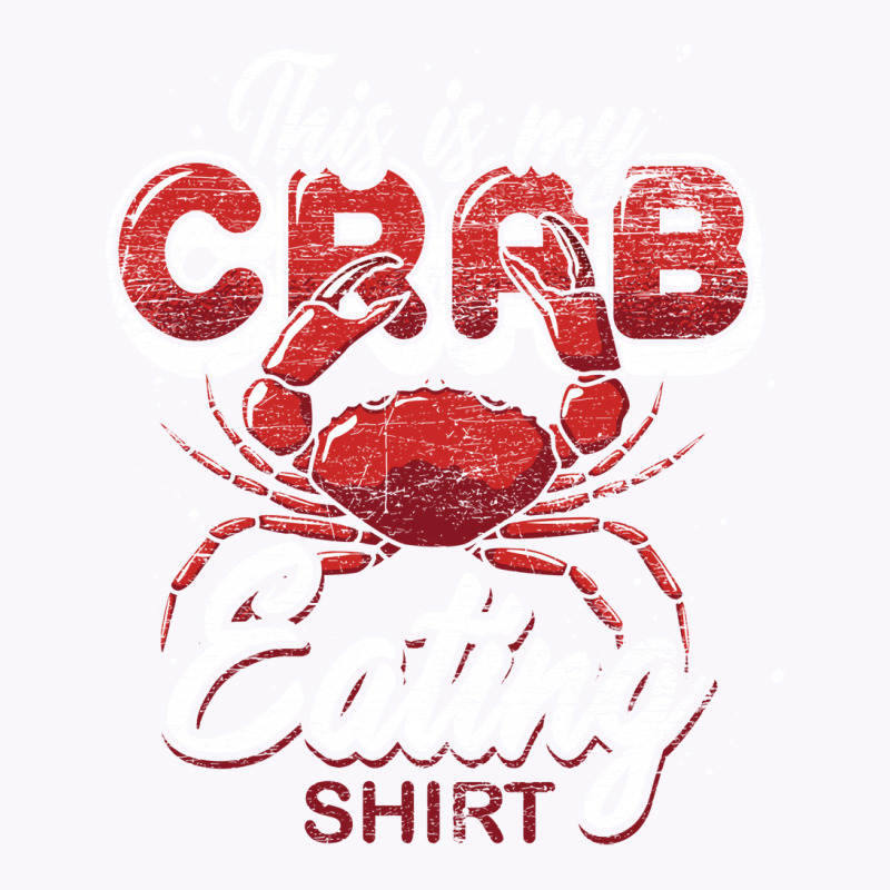 Funny Crab Lover Gift Crab Eating 70s Tank Top | Artistshot