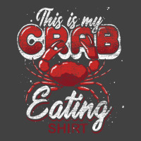 Funny Crab Lover Gift Crab Eating 70s Vintage T-shirt | Artistshot