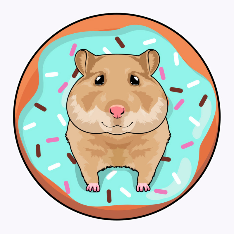 Hamster With Donut Red Tank Top | Artistshot