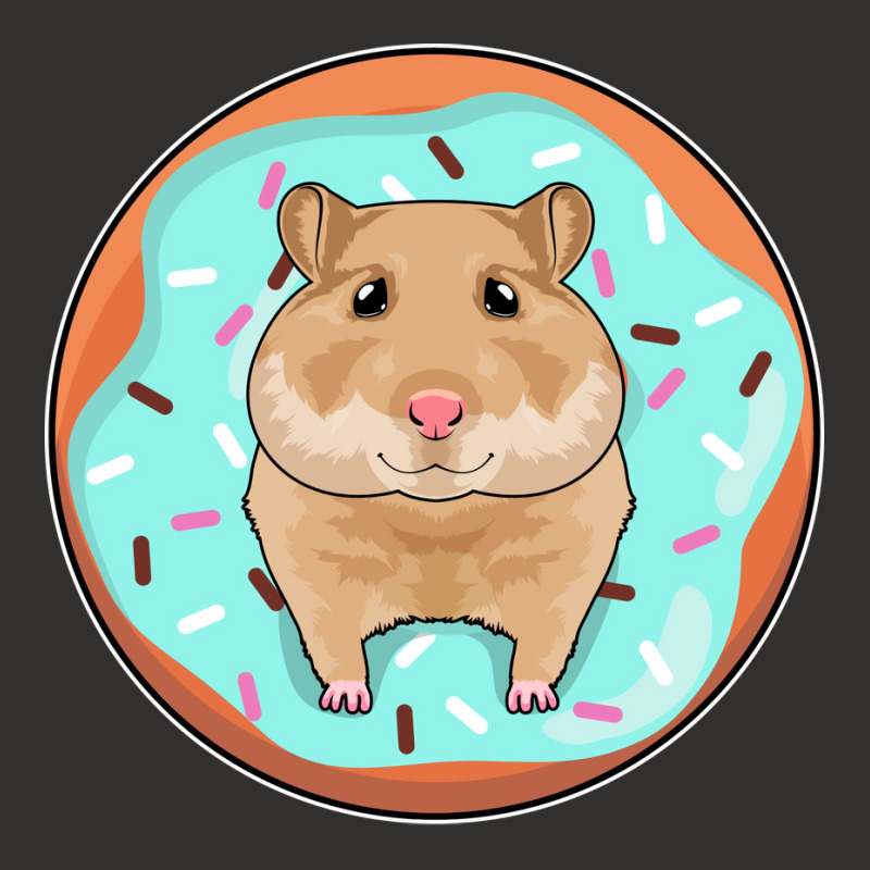 Hamster With Donut Red Champion Hoodie | Artistshot