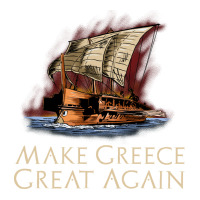 Ancient Greek Trireme Make Greece Great Again Al H V-neck Tee | Artistshot