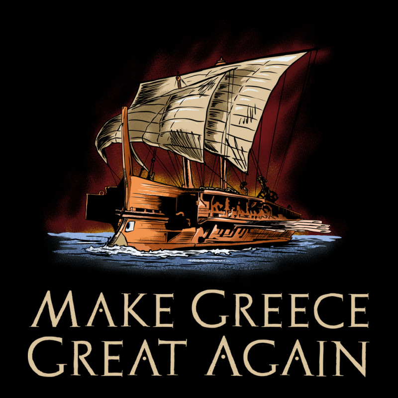 Ancient Greek Trireme Make Greece Great Again Al H Men's Long Sleeve Pajama Set | Artistshot