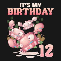 Cute Crab Its My 12th Birthday Funny Flannel Shirt | Artistshot